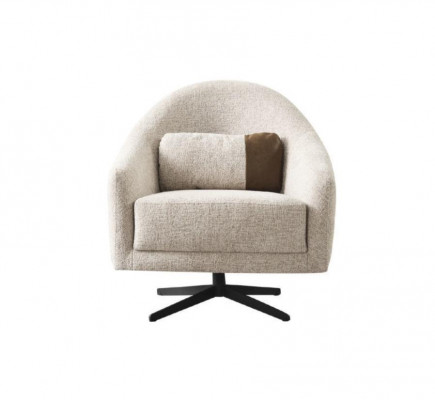 Luxe fauteuil Stijlvol Meubels Woonkamer Ontwerp Draaibare Lounge Club Hout