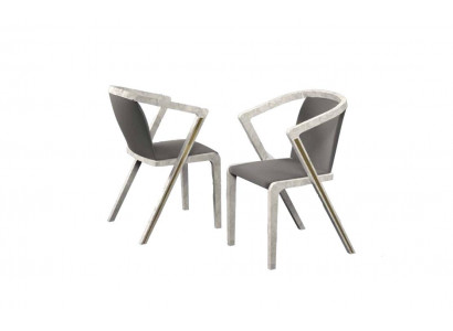Luxe stoel modern ontwerp eetkamer fauteuil stoelen gestoffeerde meubels
