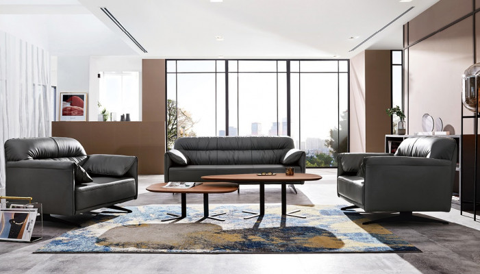 Moderne Designer Sofagarnitur Bankstel Bekleding Set Luxe Leren Bankstellen Banken 3+1+1
