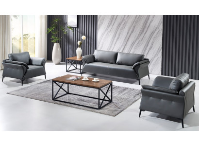 Sofa Bank Bekleding Set Zitbanken Banken 3+1+1 Zits Kantoorinrichting Nieuw