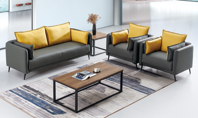 Sofa Bank Bekleding woonlandschap Lederen bankstel banken Kantoorstijl meubelen