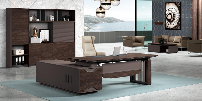 Bureau hoekbureau computertafel kantoortafel werktafel bedrijf.