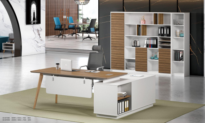 Schrijftafel Hoekbureau Computertafel Kantoortafel Moderne meubels
