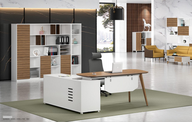 Bureau hoekbureau computertafel kantoortafel werktafel modern
