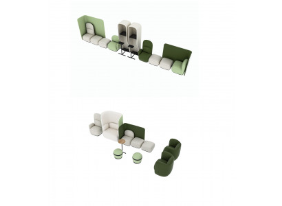 Fauteuil wachtkamer set zitkussen suite kantoor praktijk hotel kantoor bedrijf