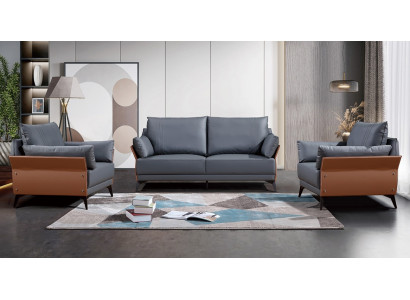 Sofa set 3+1+1 zitsbanken Bankstel Meubels bankstellen leer kantoor