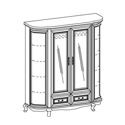 Kledingkast luxe Wit slaapkamer kast Houten meubelen Kasten