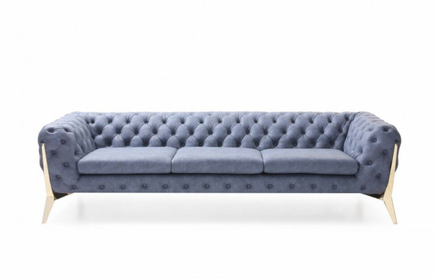 Luxe hoogwaardige bank bank bekleding stoel 3+2+1 set Chesterfield meubels