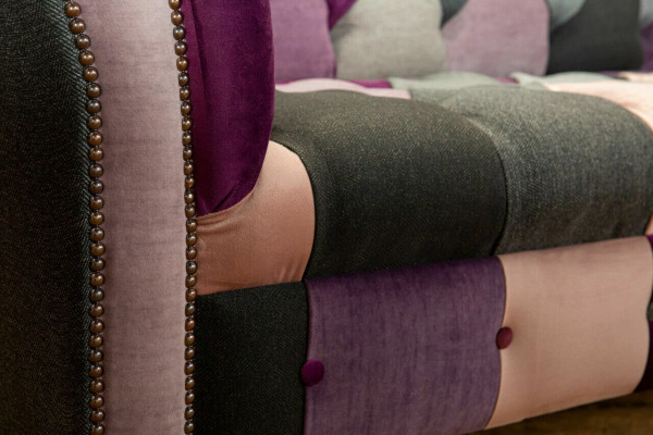Chesterfield bankstel 3-zits gestoffeerde designer banken banken set driezitter