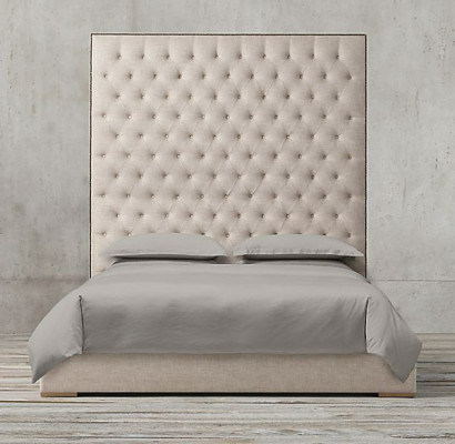 Chesterfield Designer Bed Slaapkamer Textiel Leder Bekleding 140/160/180/200 cm