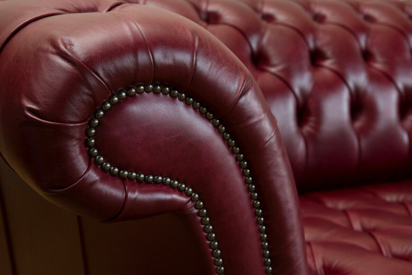 Chesterfield Design Bank 4-Zits Bank Bekleding Luxe Klassieke Stoffen Bankstellen