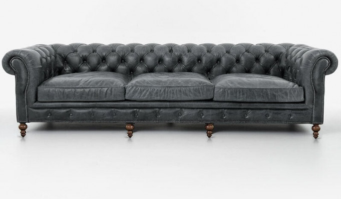 Chesterfield bankstel bank bank bekleding 321 zits lederen bankstellen  Chesterfield bankstel bank met bekleding van 321 zits lederen bankstellen