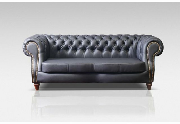 Chestefield bankstel lederen sofa bankstel bekleding zithoek bank 3+2+1 nieuw