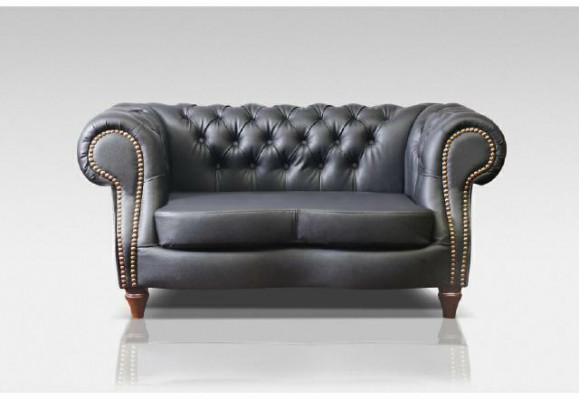 Chestefield bankstel lederen sofa bankstel bekleding zithoek bank 3+2+1 nieuw