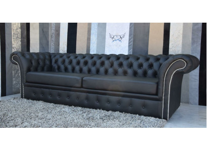 Elegante Chesterfield bank Designer bankstel bekleding set decor banken