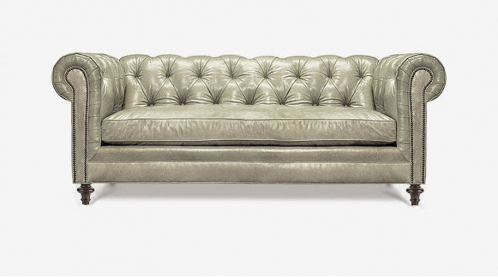 Chesterfield Luxe Sofa Bank Bekleding Zitbank Lederen Set 3-2-1 Zits Banken Nieuw