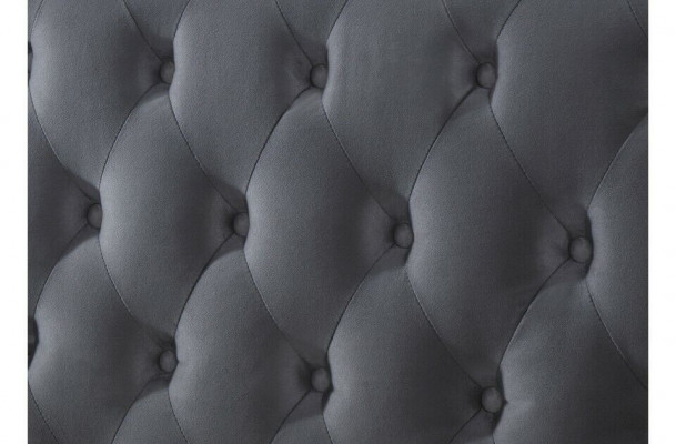 Klassiek fluwelen textielbed, dubbele bedden, gestoffeerde hotel slaapkamer 180x200