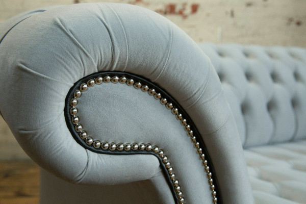 Chesterfield Bankstel 3+2 Zits Velours Fluweel Design Garnituur