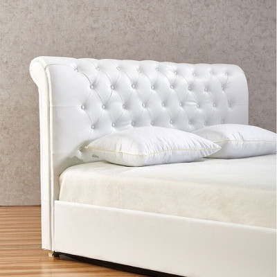 Chesterfield Designer Bed Slaapkamer Kunstleder Bekleding 140/160/180/200 cm