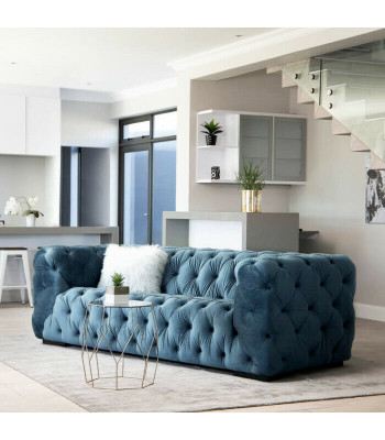 Chesterfield 3-zits Moderne Luxe Bank Designer Woonkamer Driezitter.