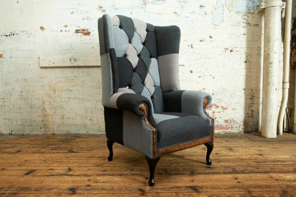 Chesterfield fauteuil Club Lounge Designer fauteuilbank 1-zits sofa