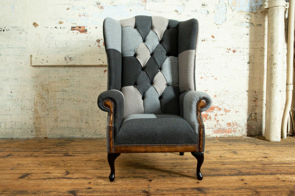 Chesterfield fauteuil Club Lounge Designer fauteuilbank 1-zits sofa