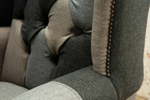 Chesterfield fauteuil Club Lounge Designer fauteuilbank 1-zits sofa