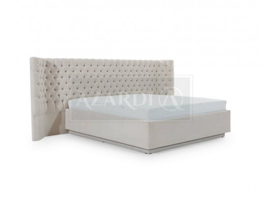 Chesterfield bed luxe slaapkamer hotel decoratie gestoffeerde bedden met knopen