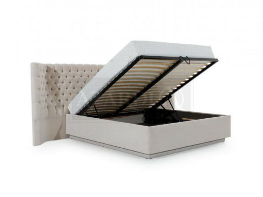 Chesterfield bed luxe slaapkamer hotel decoratie gestoffeerde bedden met knopen