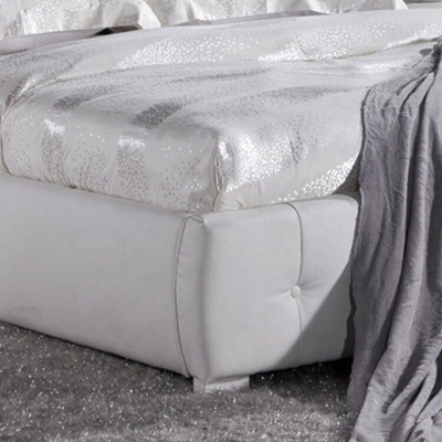 Klassieke slaapkamerbed 160x200 cm leer textiel Chesterfield hotelbedden.