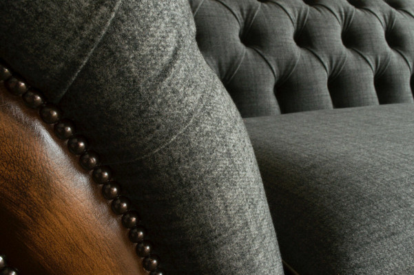Edler Chesterfield driezits woonkamerbank 3-zitsbank