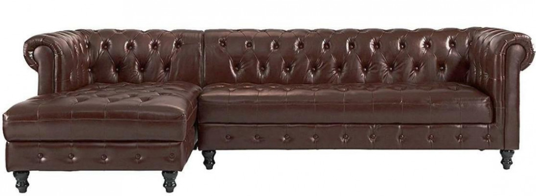 Chesterfield hoekbank bank bank bekleding hoekbank klassieke meubels