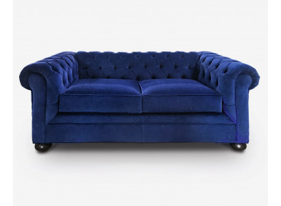 Chesterfield Luxe Bank Bank Bekleding Zit Leer Garnituur 2+1 Zits Banken Nieuw