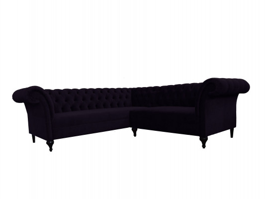 Modern Chesterfield hoekbank hoekbank designbank bank fluwelen leren bank