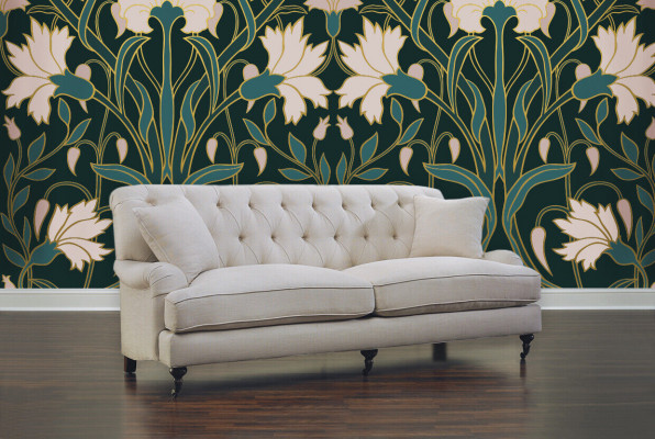 Moderne witte Chesterfield driezits luxe 3-zitsbank