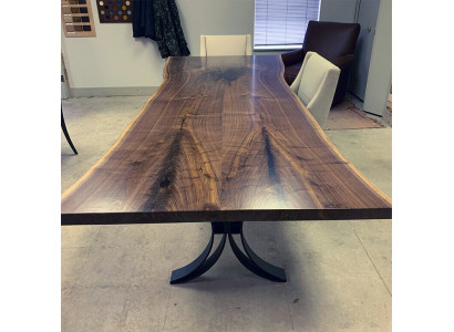 Luxe eettafel echt hout design eettafel massieve tafels 1m² prijs