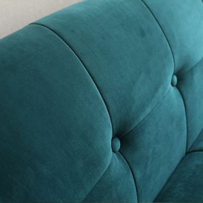 Moderne grijze Chesterfield 3-zits luxe woonkamer bank