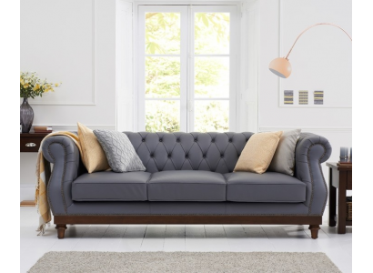 Chesterfield bank bank bekleding leer banken stof bekleding suite