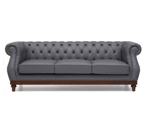 Chesterfield bank bank bekleding leer banken stof bekleding suite