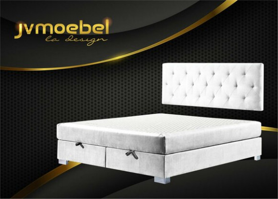 Luxe boxspringbed Bedden Dubbele Slaapkamer Meubels Stof 140 160 180 x 200cm