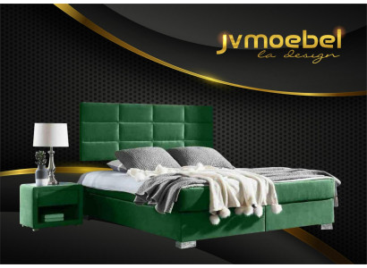 Boxspring slaapkamer luxe bed bedden dubbel meubels stof 140 160 180 x 200cm