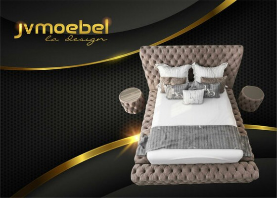 Bedtextiel Slaapkamermeubilair Luxe Moderne Bedden Chesterfield Boxspring Nieuw