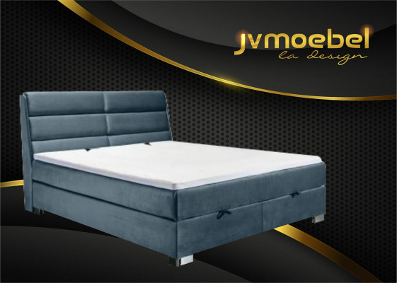 Slaapkamer Luxe Boxspring Bedden Tweepersoons Meubels Stof 140 160 180 x 200cm