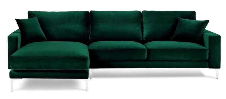 Loft Sofa Luxe Hoekbank Meubels Hoekbank Velours Bankstellen sofa's groen Woonkamer