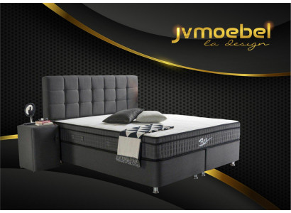Boxspringbed Dubbele bedden Slaapkamer luxe Designer tweepersoonsbedden 160x200 Nieuw
