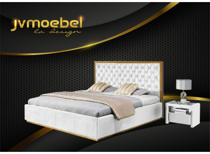 Bedtextiel Slaapkamerontwerp Meubels Modern Luxe Bedden Bedframe 140x200