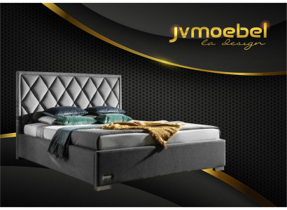 Ontwerper bed textiel slaapkamer ontwerp meubels luxe bedden gestoffeerd frame nieuw
