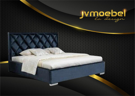 Ontwerper bed textiel slaapkamer ontwerp meubels luxe bedden gestoffeerd frame nieuw