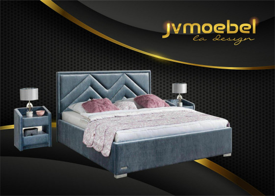 Bedtextiel Slaapkamer Design Meubels Modern Luxe Bedden Bedframe Stof Nieuw