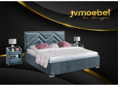 Bedtextiel Slaapkamer Design Meubels Modern Luxe Bedden Bedframe Stof Nieuw